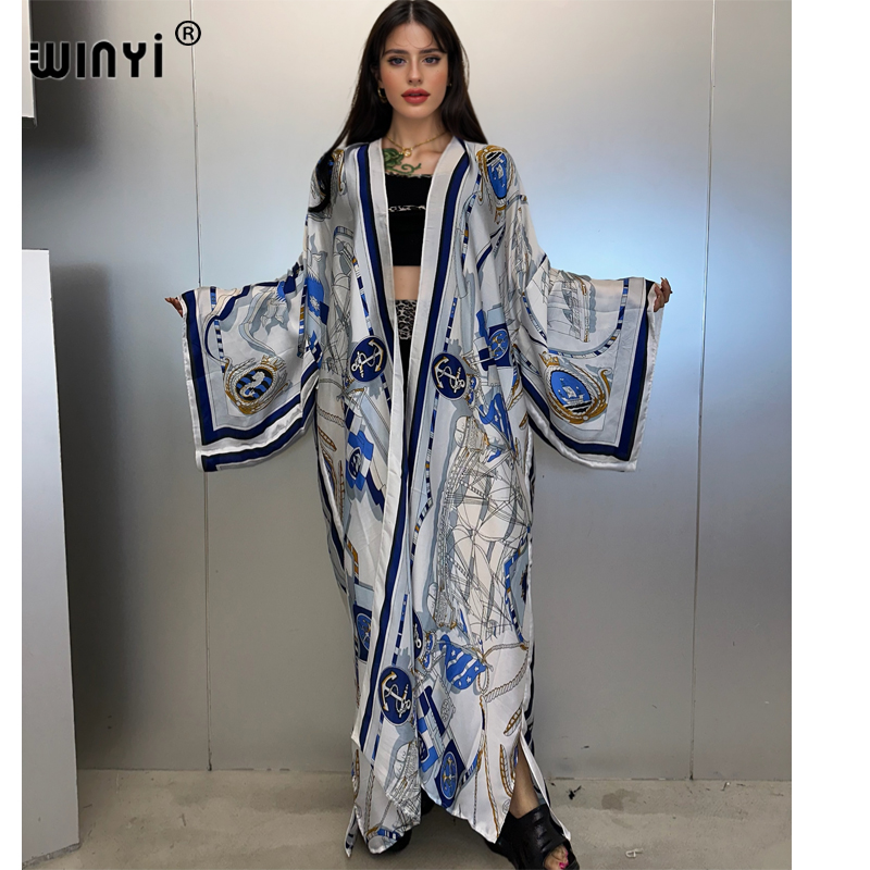 WINYI kimono summer kaftan bea - Cover Up Kaftan ulasan dan harga